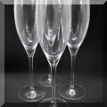 K42. Set of 4 champagne flutes. - $16 